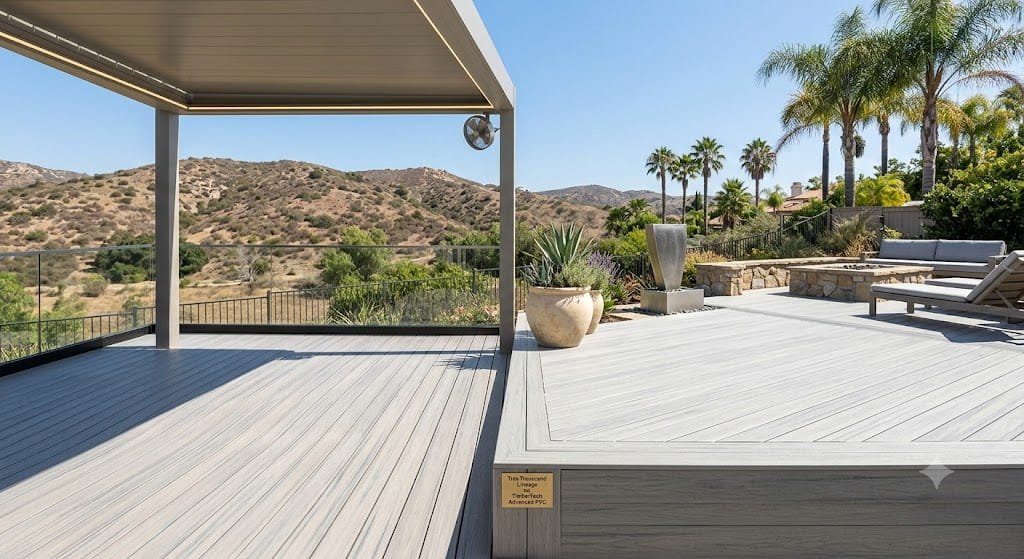 Trex vs. TimberTech: Best Composite Decking for Southern California UV Heat